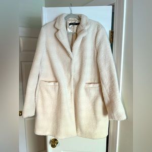 Ralph Lauren XL off-white long coat